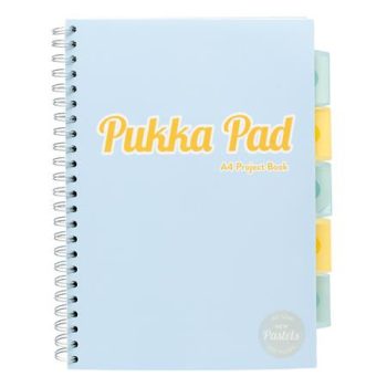 Spirálfüzet, A4, vonalas, 100 lap, PUKKA PAD "P...