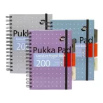 Spirálfüzet, A5, vonalas, 100 lap, PUKKA PAD "M...