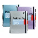 Spirálfüzet, A4+, vonalas, 100 lap, PUKKA PAD "... Spirálfüzet, A4+, vonalas, 100 lap, PUKKA PAD "...