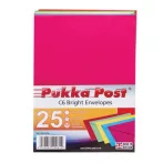 Boríték, C6, enyvezett, PUKKA PAD "Bright", veg... Boríték, C6, enyvezett, PUKKA PAD "Bright", veg...