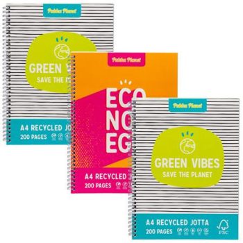 Spirálfüzet, A4+, vonalas, 100 lap, PUKKA PAD "...