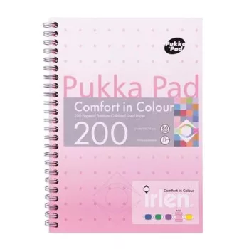 Spirálfüzet, A5, vonalas, 100 lap, PUKKA PAD "I... Spirálfüzet, A5, vonalas, 100 lap, PUKKA PAD "I...