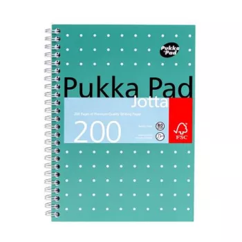 Spirálfüzet, A5, kockás, 100 lap, PUKKA PAD, "M... Spirálfüzet, A5, kockás, 100 lap, PUKKA PAD, "M...