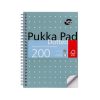 Spirálfüzet, A5, pontrácsos, 100 lap, PUKKA PAD...