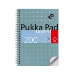 Spirálfüzet, A5, pontrácsos, 100 lap, PUKKA PAD...