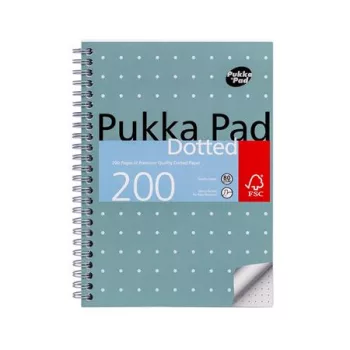 Spirálfüzet, A5, pontrácsos, 100 lap, PUKKA PAD... Spirálfüzet, A5, pontrácsos, 100 lap, PUKKA PAD...