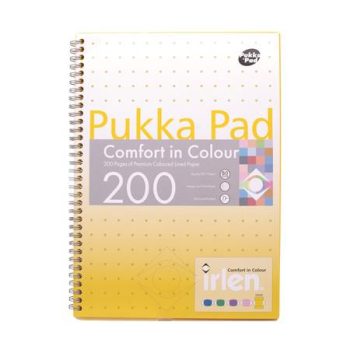 Spirálfüzet, A4, vonalas, 100 lap, PUKKA PAD "I...