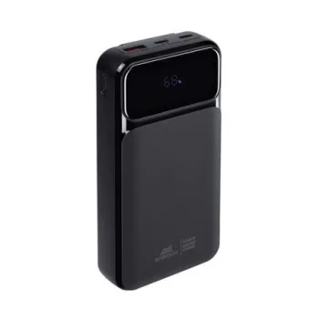 Power bank, beépített kábellel, 20.000mAh, RIVA...