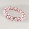 Karkötő SWAROVSKI® gyöngyből, rózsaszín, fehér... Karkötő SWAROVSKI® gyöngyből, rózsaszín, fehér...