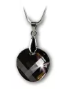 Nyaklánc, kerek formájú, Black Diamond SWAROVSK... Nyaklánc, kerek formájú, Black Diamond SWAROVSK...