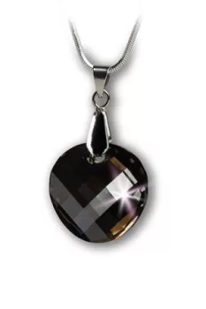 Nyaklánc, kerek formájú, Black Diamond SWAROVSK... Nyaklánc, kerek formájú, Black Diamond SWAROVSK...