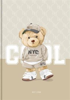 Jegyzetfüzet, A4, kockás, 80 lap, keményfedeles...