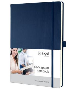 Jegyzetfüzet, exkluzív, A4, kockás, 97 lap, kem...