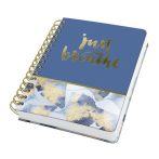 Spirálfüzet, 168x215 mm, pontrácsos, 120 lap, k...