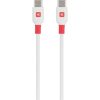 Töltőkábel, USB-C/USB-C, 1,2m, SKROSS, fehér Töltőkábel, USB-C/USB-C, 1,2m, SKROSS, fehér