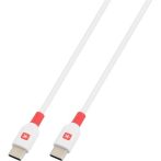 Töltőkábel, USB-C/USB-C, gyorstöltés, 1,2m, SKR...