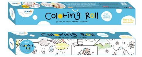 Színező tekercs, öntapadó, 31x355 cm, STICK N,...