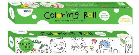 Színező tekercs, öntapadó, 31x355 cm, STICK N,...