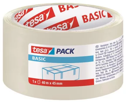 Csomagolószalag, 45 mm x 40 m, TESA "tesapack®...