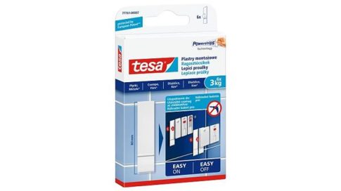 Ragasztócsíkok, utántöltő, TESA "Powerstrips®",...