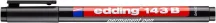 Alkoholos marker, OHP, 1 mm, EDDING "143 B", fe...