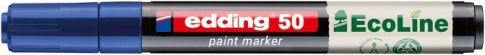 Lakkmarker, 2-3 mm, EDDING "50", kék