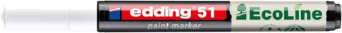 Lakkmarker, 1-2 mm, EDDING "51", fehér Lakkmarker, 1-2 mm, EDDING "51", fehér