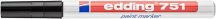 Lakkmarker, 1-2 mm, EDDING "751", fekete
