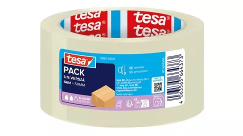 Csomagolószalag, 50 mm x 66 m, TESA "Pack Unive...