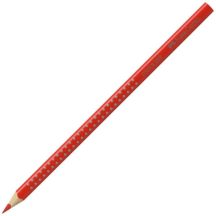  Színes ceruza, háromszögletű, FABER-CASTELL "Grip 2001", piros