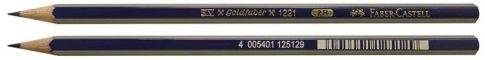 Grafitceruza, 2H, hatszögletű, FABER-CASTELL "Goldfaber"