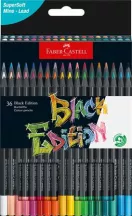 Színes ceruza készlet, háromszögletű, FABER-CAS...