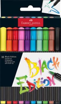 Ecsetirón készlet, FABER-CASTELL "Black Edition...