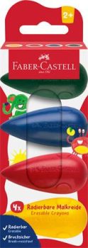 Zsírkréta készlet, FABER-CASTELL "Marok", 4 kül...