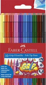 Filctoll készlet, háromszögletű, FABER-CASTELL...