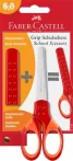 Olló, iskolai, 13,5 cm, pengevédővel, FABER-CAS... Olló, iskolai, 13,5 cm, pengevédővel, FABER-CAS...