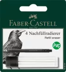 Pótbél precíziós radírstifthez, 4 darabos, FABE...