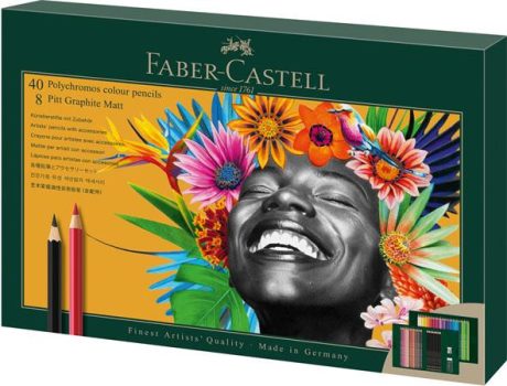 Színes- és grafitceruza készlet, FABER-CASTELL...