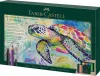Akvarell ceruza készlet, ecsettel, FABER-CASTEL...