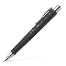 Golyóstoll, 1 mm, XB, nyomógombos, fekete tollt...