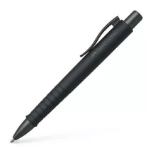 Golyóstoll, 1 mm, XB, nyomógombos tolltest, fek...
