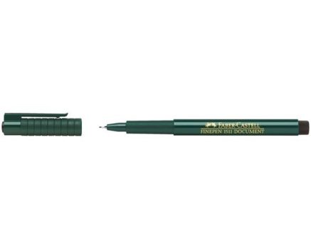 Tűfilc, 0,4 mm, FABER-CASTELL "Finepen 1511", f...