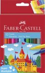 Filctoll készlet, FABER-CASTELL, 12 különböző s...