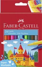 Filctoll készlet, FABER-CASTELL, 24 különböző s...