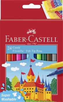 Filctoll készlet, FABER-CASTELL, 24 különböző s... Filctoll készlet, FABER-CASTELL, 24 különböző s...