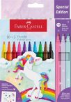 Filctoll készlet, FABER-CASTELL "Unikornis" 10...