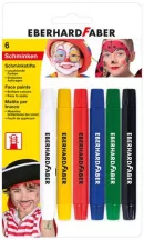 Arcfesték, csavarható, EBERHARD FABER, 6 különb...