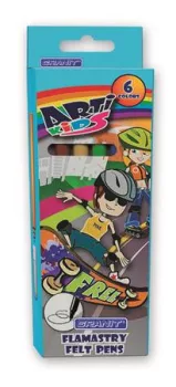 Filctoll készlet, GRANIT "Arti Kids", 6 különbö...