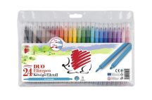 Rostirón, 1 mm, ICO "300 DUO", 24 különböző szín