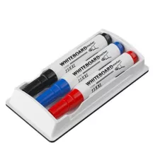 Tábla- és flipchart marker készlet tartóban, 1-...